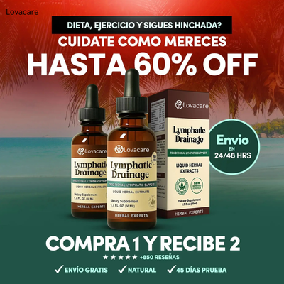 Drenaje Linfático Lovacare - Gotas Naturales