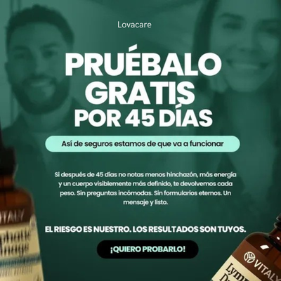 Drenaje Linfático Lovacare - Gotas Naturales