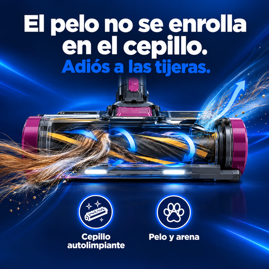 Flexora Adiós a barrer el pelo todos los días