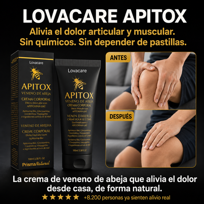 Apitox El Secreto de las Abejas Contra el Dolor