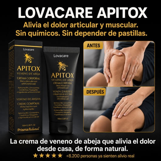 Apitox El Secreto de las Abejas Contra el Dolor