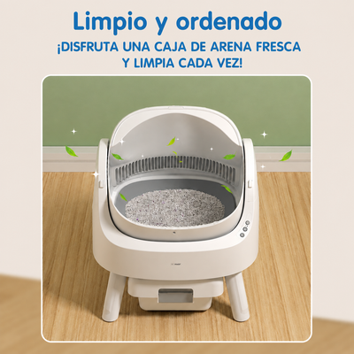 CleanBox Pro  Arenero Autolimpiable para Gatos