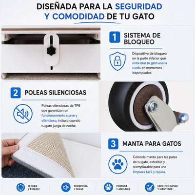 Corrora – La Rueda de Ejercicio que Deja a tu Gato Correr a Toda Velocidad en Casa