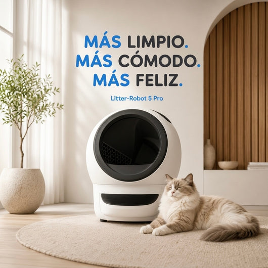 Litter-Robot 5 Pro: Arenero automático de última generación