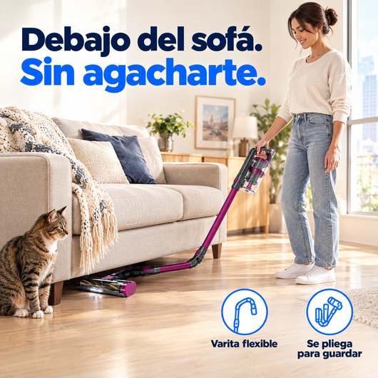Flexora Adiós a barrer el pelo todos los días
