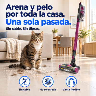 Flexora Adiós a barrer el pelo todos los días