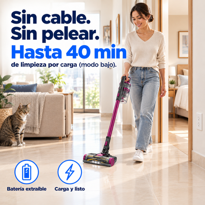 Flexora Adiós a barrer el pelo todos los días